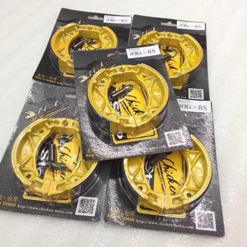 Brake pads for JOG100 RS100 RSZ100 CUXI100 BWS50 racing tuning upgrade scooter brakes shoe jog 100 bws 50 parts