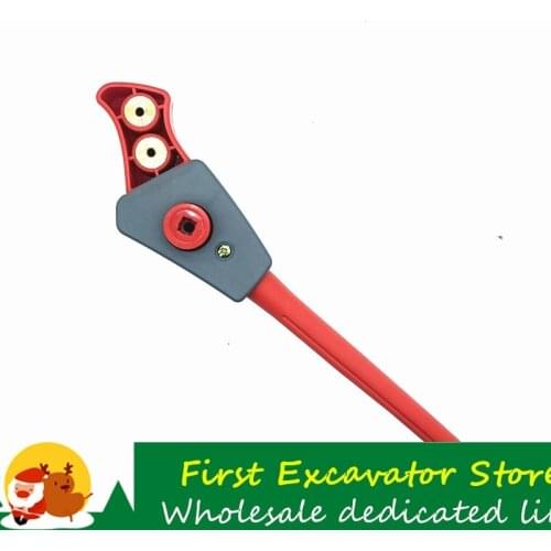 Excavator accessories For DOOSAN DAEWOO DX75/150/215/220/225/260/300/380 Pilot handle hydraulic safety lock Safety lock lever