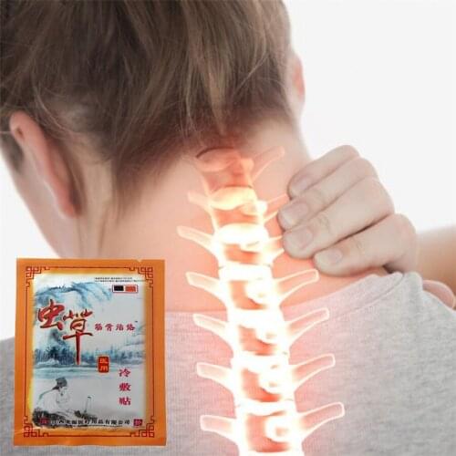 8Pcs/Bag Medical Cordyceps Pain Relief Plaster Pain Relieve Patch Usefor Muscle Back Shoulder Pain Balm Rthritis plasters