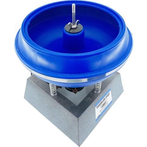 Large Jewelry equipment Vibrating Tumbler Tumbling Polishing machine Jewellery Polisher craft jewelry tool