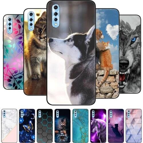 For Vivo V17 Neo Case Silicon Back Cover Phone Case For Vivo S1 6.38" Soft Case for Vivo 1907 V17Neo V 17 neo coques bumper Para