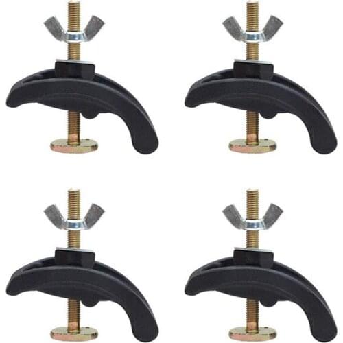 Hot XD-4Pcs CNC Engraving Machine Press Plate Clamp Fixture for T-Slot Working Table