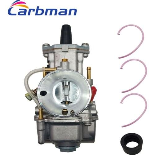Carbman PWK 26 26mm Flat Slide Carburetor Kit For 65SX 85 Fits SUZUKI RM65 RM80 RM85