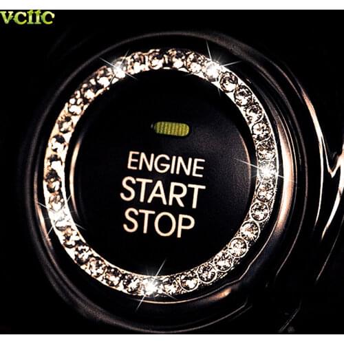 Car key decoration ring ignition circle cover sticker for KIA RIO K2 K3 K4 K5 SportageKX3 KX5 Ceed Sorento SOUL Car Accessories