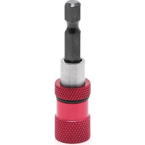 1/4 Hex Shank Drill Magnetic Screwdriver Bit 60mm Adjustable Extension Bar