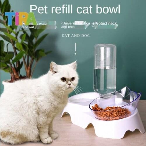 Dog Bowls Pet Feeder Automatic Dog Feeder Dog Water Bowl Cat Bowls Cat Water and Food Bowl Set