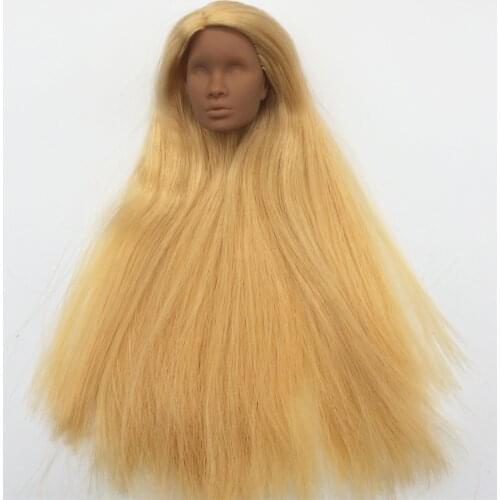 Fashion Royalty Color Infusion Dree Hill Integrity Latino Blank face golden hair 1/6 scale doll head for repaint