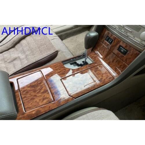 Car Interior Mouldings Modification Decorative Trim Frame Interior Sequins Mahogany For Camry VI 2006 2007 2008 2009 2010 2011