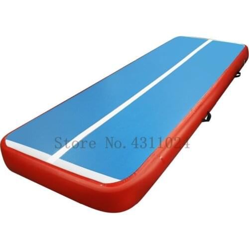 Free Shipping,Free Pump, 8x1x0.2m Gymnastics Inflatable Air Track Tumbling Mat Gym AirTrack Inflatable Gymnastics Airtrack Mat