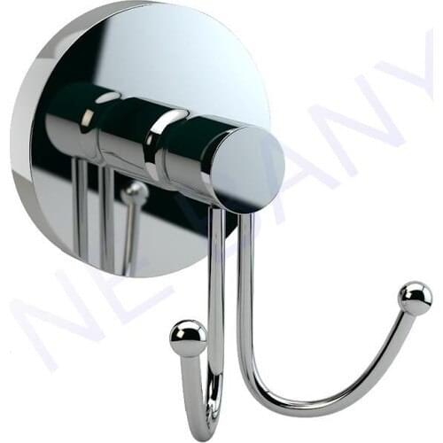 Bay Bathroom Rose 2'Li Bornozluk-Towel Holder Brass Based