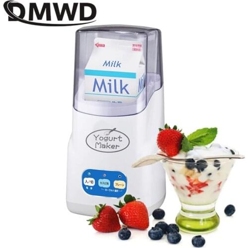 DMWD 110V 220V Full-automatic Electric DIY Yogurt Maker Multifunctional Japanese Leben Rice Wine Natto Caspian yogurt Machine