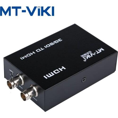 MT-VIKI SDI to HDMI Converter HD/SD/3G Video Adapter Full HD High Quality SDI In HDMI SDI Out Double mouth MT-SDI-H02