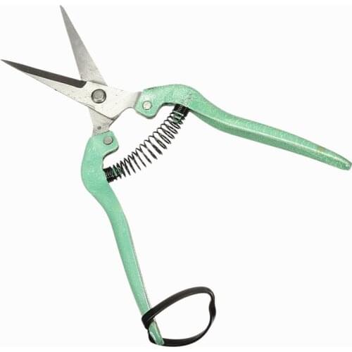 1PC New 19.5cm Straight Blade Pruning Cut Shrub Tool Plant Horticulture Leaf Trimmer Shear Scissor Pruner Garden Fruit Orchard