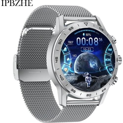 Ipbzhe Smart Watch Men Bluetooth Call ECG Blood Oxygen Music Sport Smart Watch Women Android SmartWatch For HuaWei Iphone Xiaomi