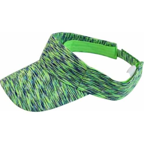 Stylish Mixed Colors Running Visor Hats Women Mens Sports Sun Visor Cap for Hiking Golf Tennis Green Blue Black Red