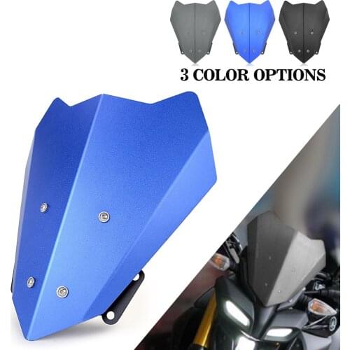 Motorcycle Windshield Windscreen Wind Deflector for Yamaha MT15 2019 2020