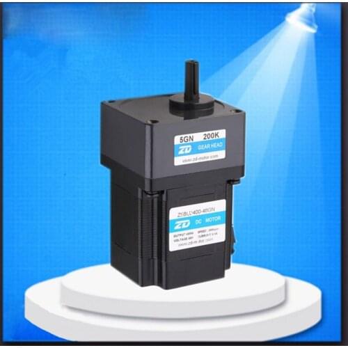 1pc Gear Ratio 90 to 200 brushless dc motor 400W 48V brushless dc motor permanent magnet bldc motor