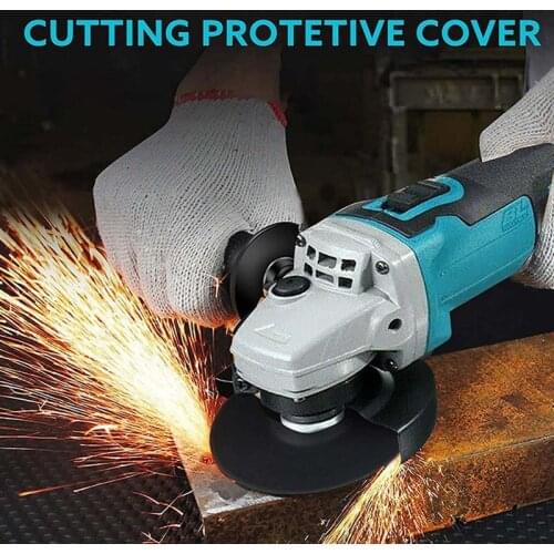 125mm Brushless Cordless Impact Angle Grinder DIY Power Tools Electric Polishing Grinding Machine Fit 18V Makita Battery