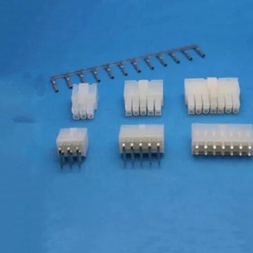 2sets 5557/5569 computer host power supply wiring harness connector automotive