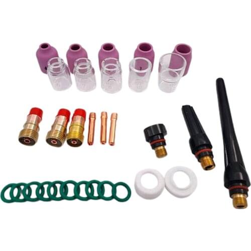 31pcs Welding Torch Kit for WP-17/18/26 Durable Practical Accessory