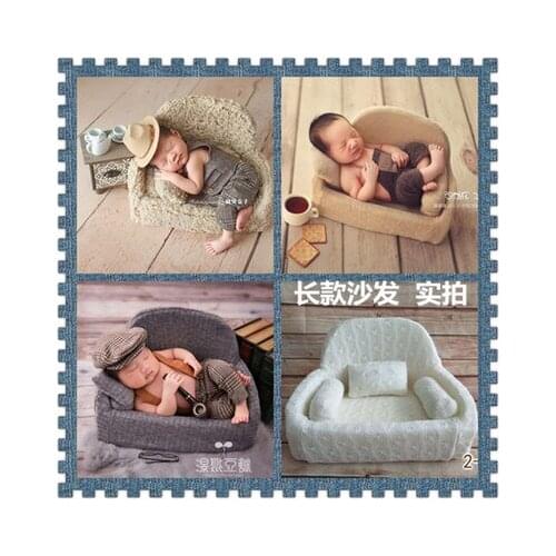 4 Pcs/set Newborn Photography Props Baby Posing Sofa Pillow Set Chair Decoration small size