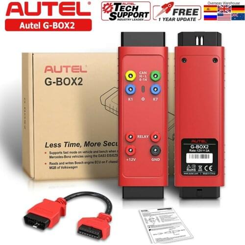Autel G-BOX2 Programming Adapter for Mercedes and BMW All Key Lost Work with MaxiIM IM508 / IM608