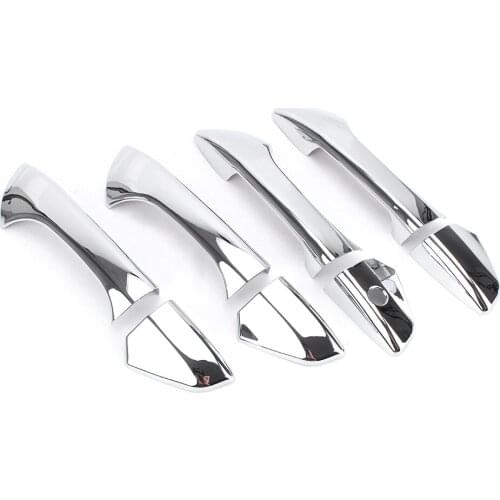 Car Door Handle Cover Trim Chrome For Honda Accord Sedan Coupe 2008 2009 2010 2011 2012 LHD Only