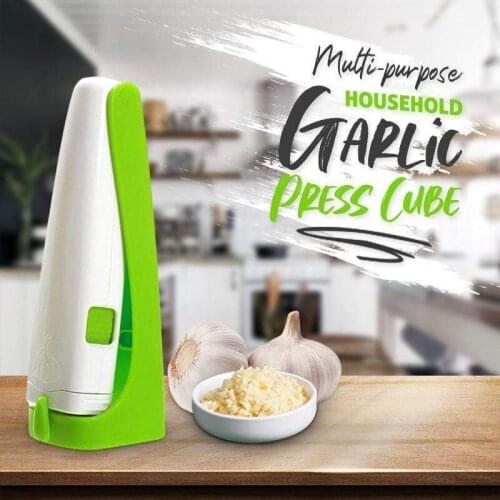 Multi-purpose Garlic Press Cube Household Manual Garlic Press Device Kitchen Squeezer Ginger Garlic Tools Kitchen Accessories