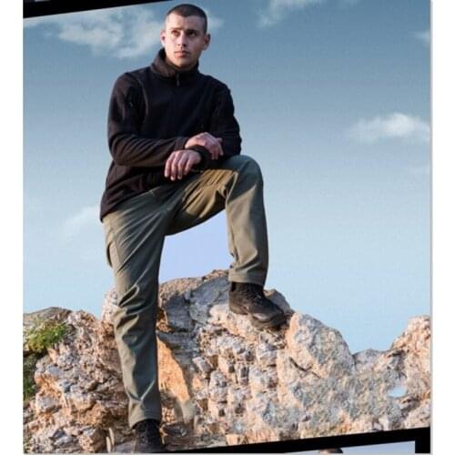 Spring Winter Fleece Shark Skin Soft Shell Men M2 Tactical Pants Thermal Waterproof Wind-proof Outdoro Fishing Hunting Trousers