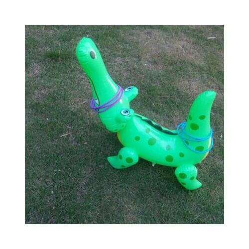 Inflatable Childrens Toys Crocodile Throwing Circle Puzzle Game Props Stage Performance Model Simulation Animal Crocodile 2021