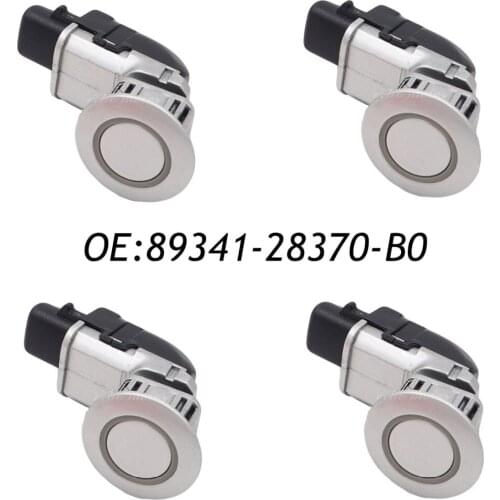 New 4PCS 89341-28370-B0 89341-28370 PDC Parking Sensor Bumper Object Reverse Assist Radar For Toyota