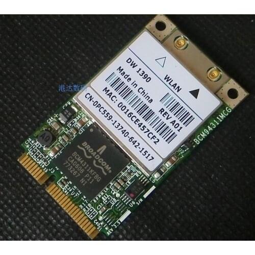 SSEA Wholesale New for Broadcom BCM4311 DW1390 MINI PCI-E Wireless Wlan wifi Card 54M Wireless Card