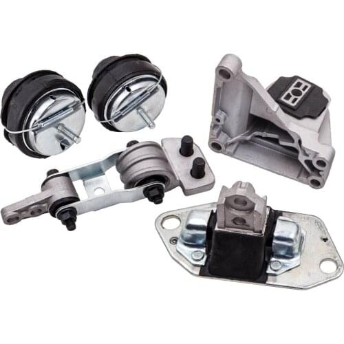 Engine Mount Transmission Mount 5pcs for Volvo S60 V70 XC70 XC90 EM5530 EM5528 30680770