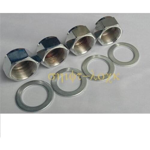 Screw Nut Electroplating Threaded Nut Double Rod For X8X9X10 Series Citycoco Electric Scooter Special Nut Accessories