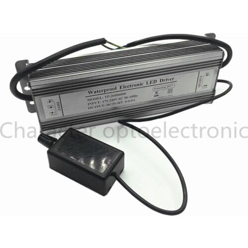 IP67 Waterproof 200W Dimmable Constant Current LED Driver With Dimmer, AC to DC25V-36V 0-6A