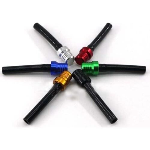 1PC 10x70MM Universal CNC Aluminum Fuel Tank Cap One-way Ventilation with Steel Balls for Motocross Universal Modified