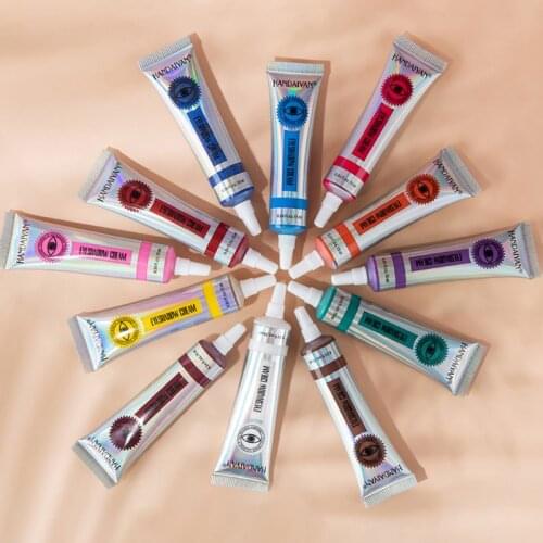 12 Color Matte Eyeshadow Cream Makeup Eye Shadow Foundation Multifunction Face Cosmetic Tool