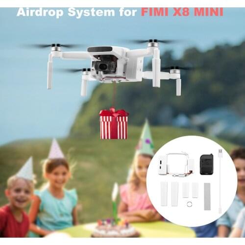 Airdrop System FIMI X8 MINI Drone Fishing Bait Wedding Ring Gift Deliver Sky Hook Life Rescue Thrower for FIMI X8 Mini Accessory