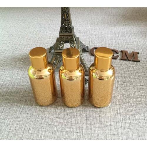 20ml essential oil sample bottle w aluminum screw cap glass essential oil perfume bottle empty atomizer bottle travel packaging