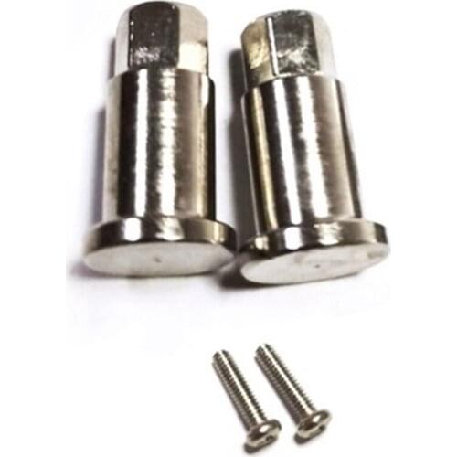 D12 5mm Metal Front Rear Shortened Combiner Wheel Hub Hex Adapter Upgrades Accessories for WPL D12 1/10 RC Car Parts