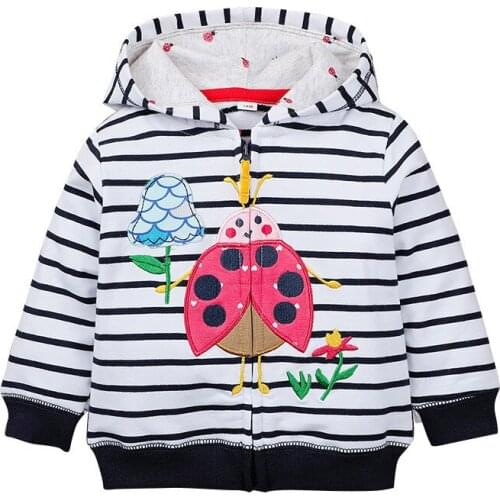 Spring Autumn Girls Jacket 2020 Girls clothes Trench Coat Baby Kids Cartoon pattern camouflage stripes For Childrens clothing