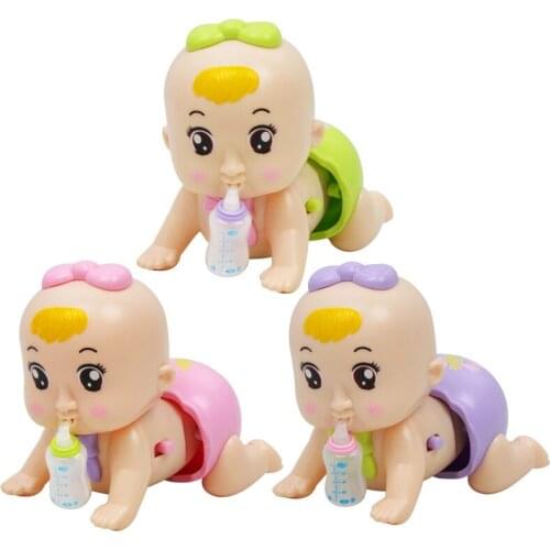 Baby Crawl Toy Cute Boy Girl Music Walking Child Puzzle Electric Climb Toy