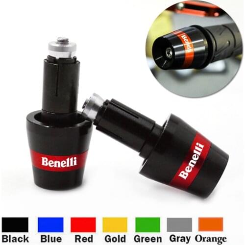 For Benelli TNT 125 135 TNT125 TNT135 BN600 BN302 TNT300 TNT600 Trk502 Handlebar Grip Bar Ends Counterweight Cap Plug Slider