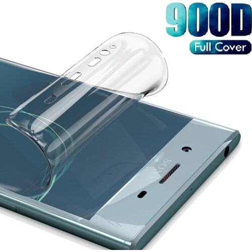 HD Hydrogel Film Screen Protector for Sony C5 C4 C3 Dual Hard Transparent Protective Full Cover For Sony E5 E4g E4 E3 E1