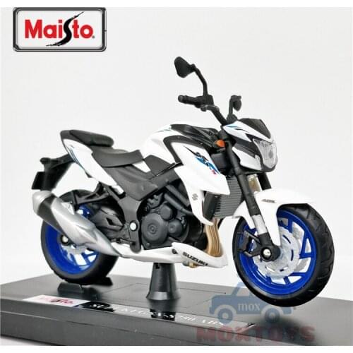 Maisto 1:18 Suzuki GSX-S750 ABS Diecast Model Motorcycle Toy Bike