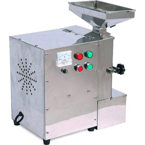 Peanut Grinding Machine Multi-function Grinder Small Ultra-fine Sesame Walnut Almond Crusher Milling Machine Pulverizer