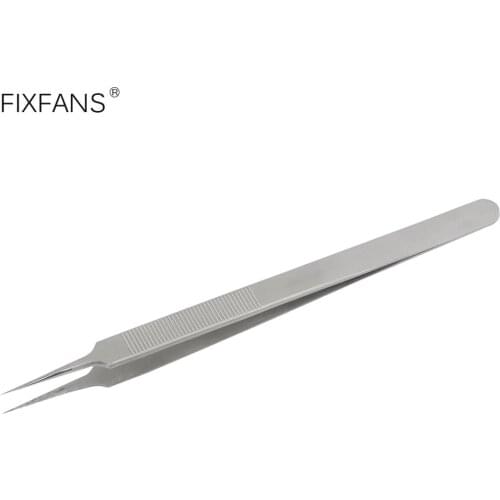 16cm Precision Fine Pointed Tweezers Professional Stainless Steel Tweezers for Micro Soldering Mobile Phone BGA SMD Repair Tools
