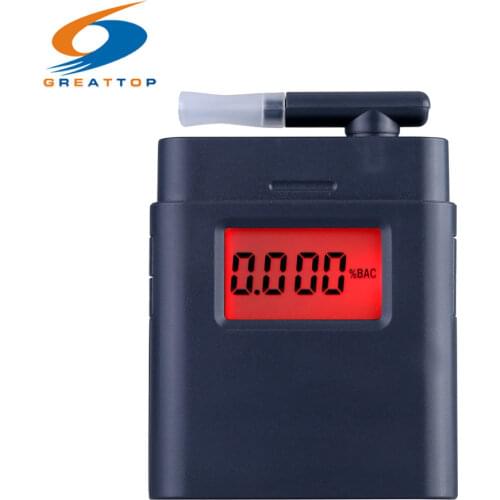 2019 Hot High Sensitive Breath Alcohol Tester Prefessional LCD Digital Breathalyzer with Backlight Alcohol Detector Alcotester