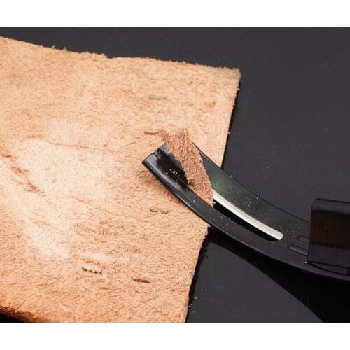 Stainless Steel Thinning Art Tool American Style Skiving Knife Leather Cut Handmade Leather Carving 1 Pcs Replacement Blades