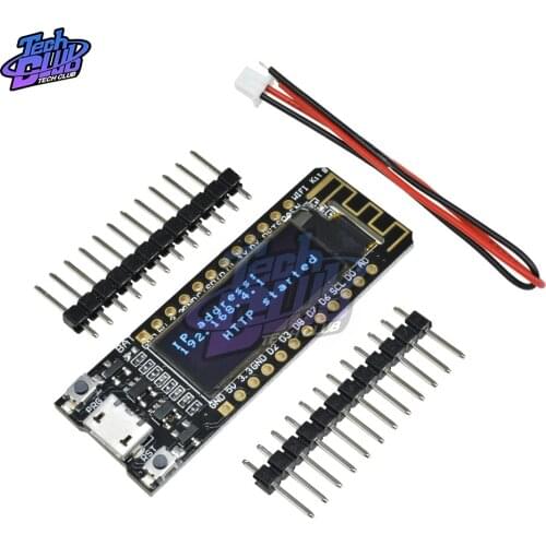3.3V 5V 0.91 inch OLED Display ESP8266 CP2104 Wireless WiFi Development Board Module Micro USB DIY Kit for Arduino NodeMCU